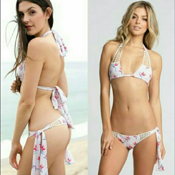 New acacia bird of paradise anini bikini bottom P - Picture 2 of 7